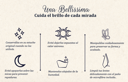 Cómo Mantener Impecables tus Gafas Bellíssima