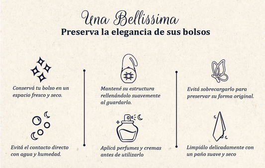 Cómo Cuidar y Proteger tus Bolsos Bellíssima